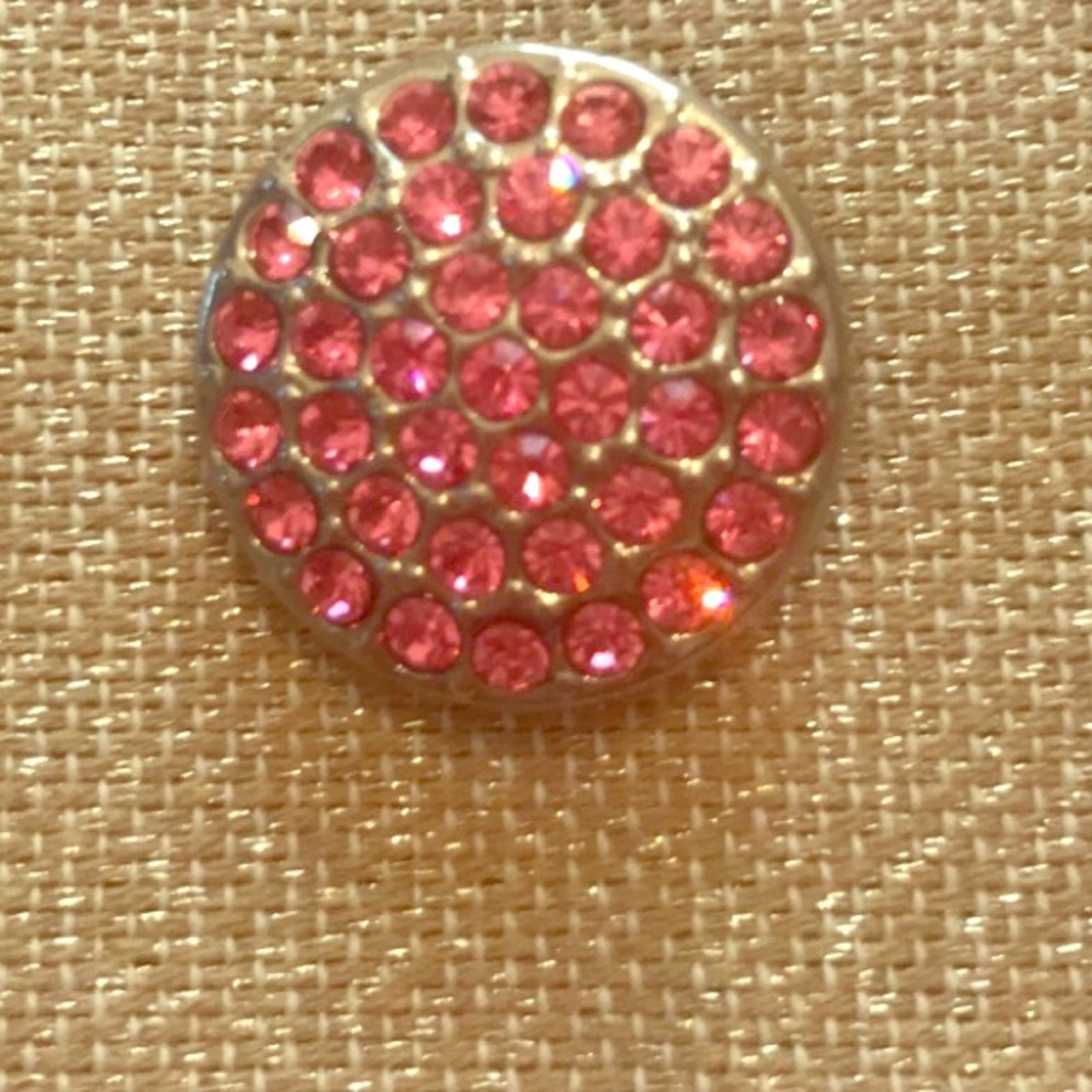 Pink Bling Ginger Snap